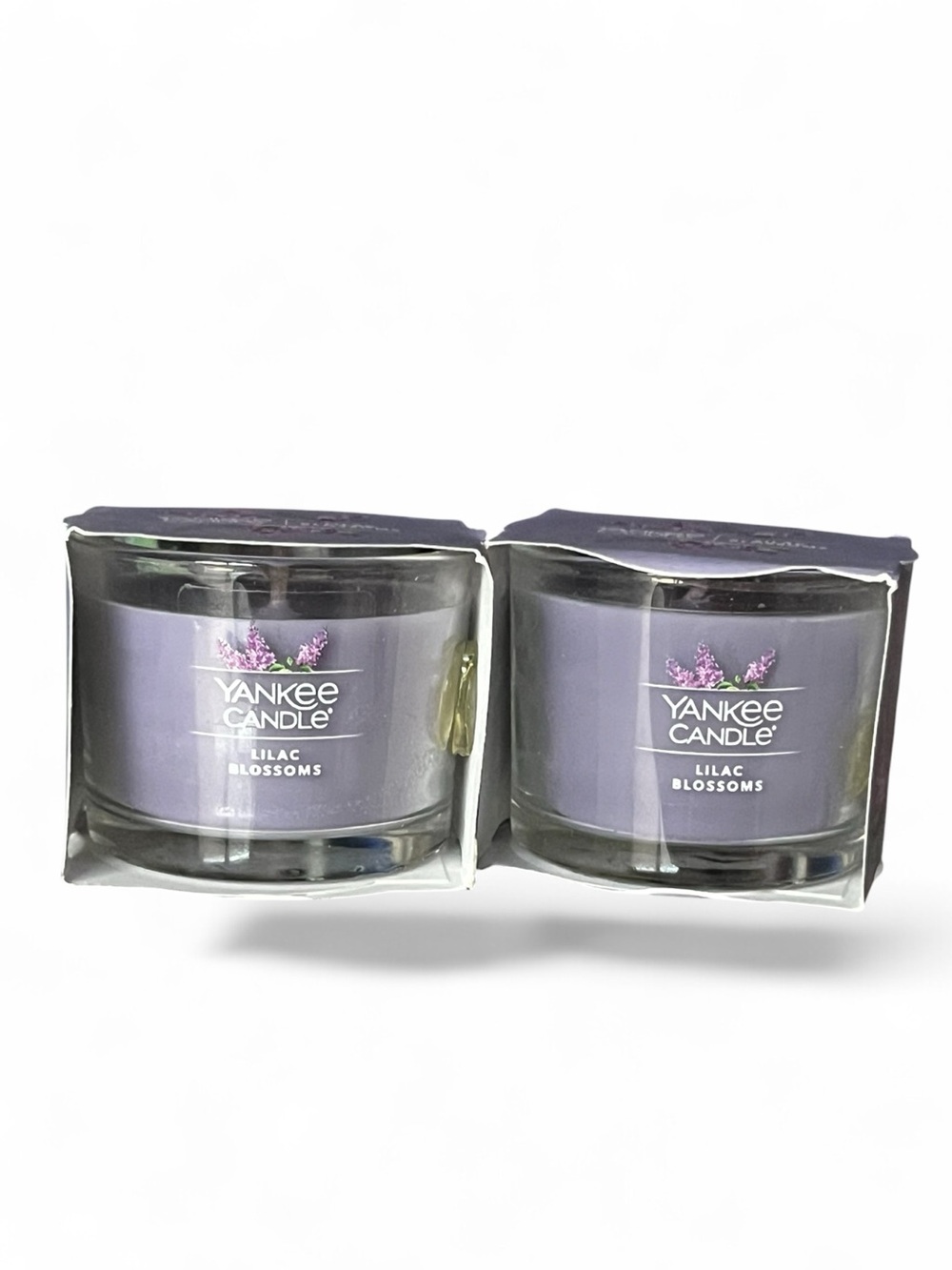🌸 Yankee Candle Lilac Blossoms Mini Candles Set of 2 New